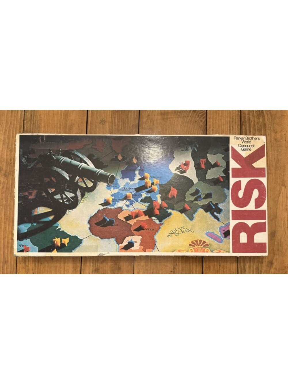 Vintage RISK Board Game The World Conquest Game Parker Brothers 1975 Strategy